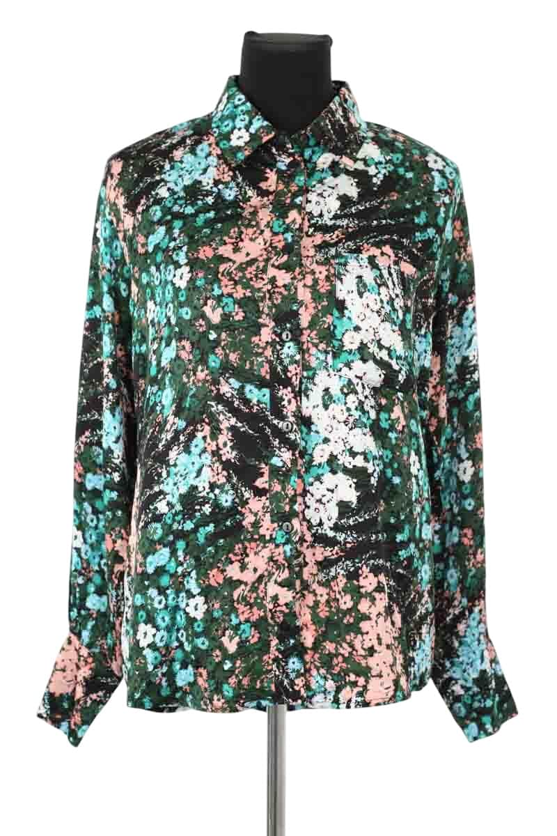 Chemise Modetrotter Vert en Viscose, taille S - Seconde Main