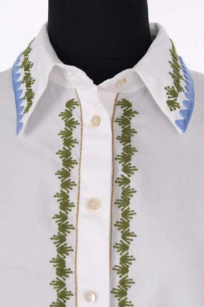 Chemise Momoni Blanc en Coton