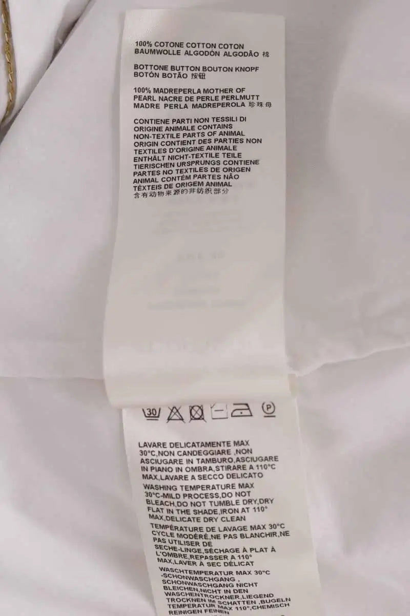 Chemise Momoni Blanc en Coton