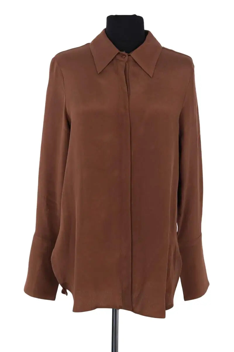 Chemise Momoni Marron en Synthétique, taille M - Seconde Main