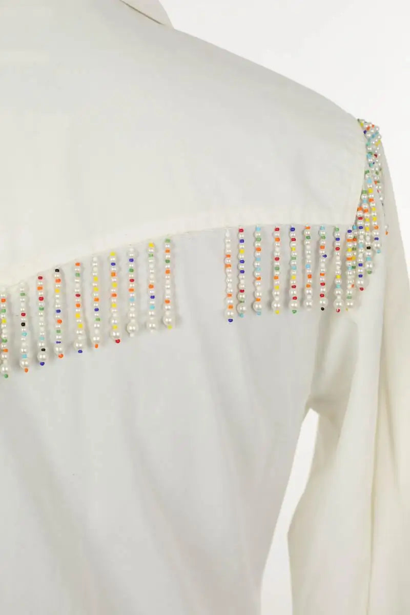 Chemise Moschino Bleu en Coton