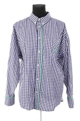 Chemise Nana Leone Bleu en Coton, taille M - Seconde Main
