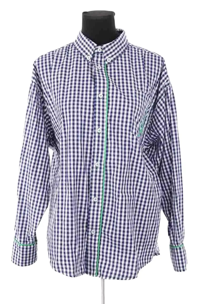 Chemise Nana Leone Bleu en Coton, taille M - Seconde Main