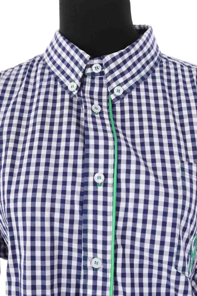 Chemise Nana Leone Bleu en Coton