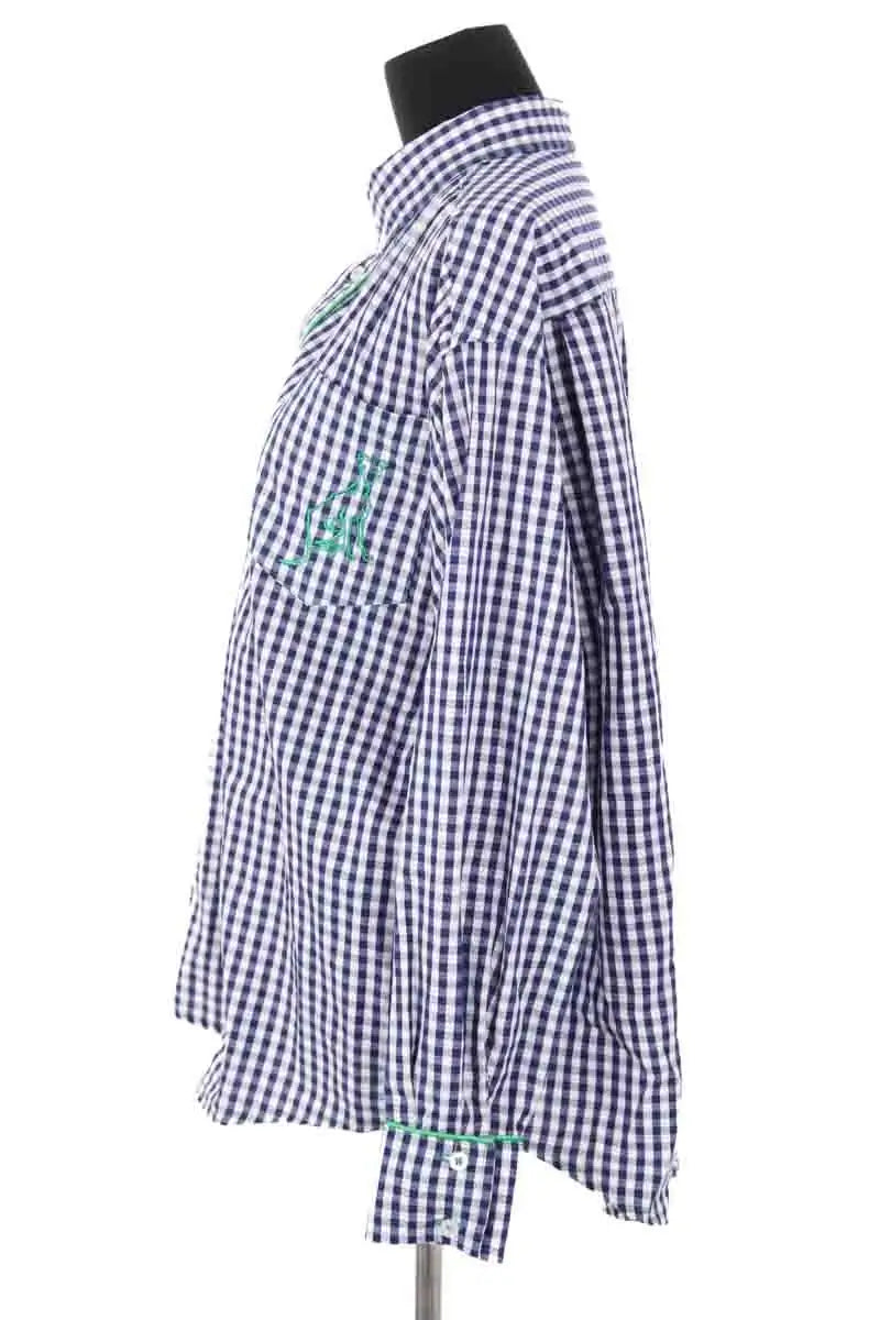 Chemise Nana Leone Bleu en Coton