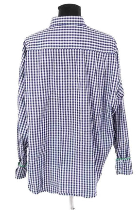 Chemise Nana Leone Bleu en Coton