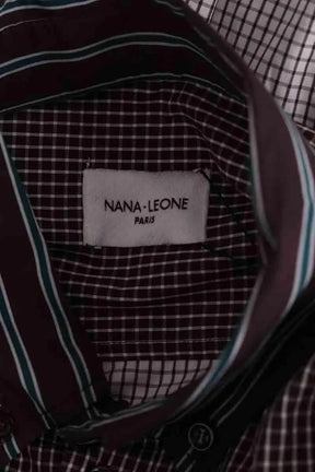 Chemise Nana Leone Marron en Coton