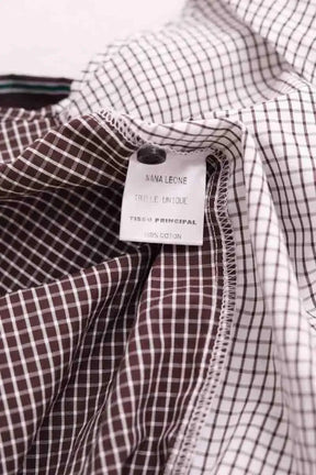Chemise Nana Leone Marron en Coton