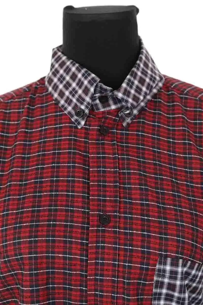 Chemise Nana Leone Rouge en Coton