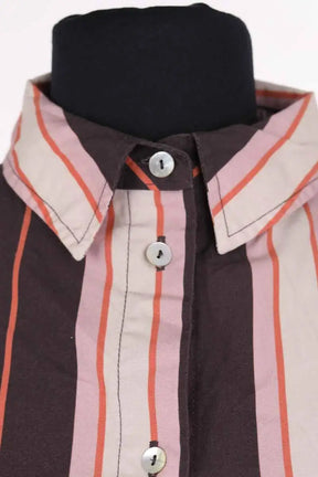 Chemise Nénés Marron en Coton