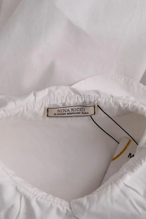 Chemise Nina Ricci Blanc en Coton