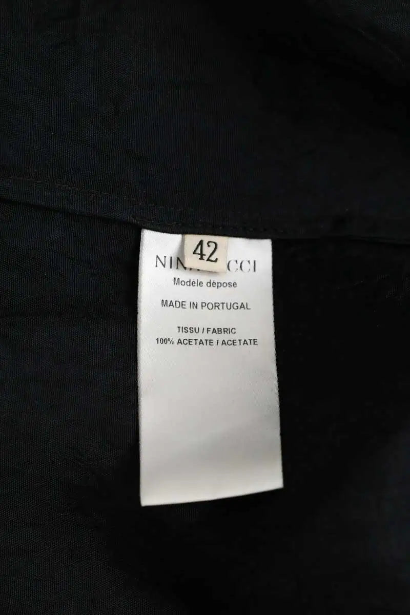 Chemise Nina Ricci Noir en Synthétique