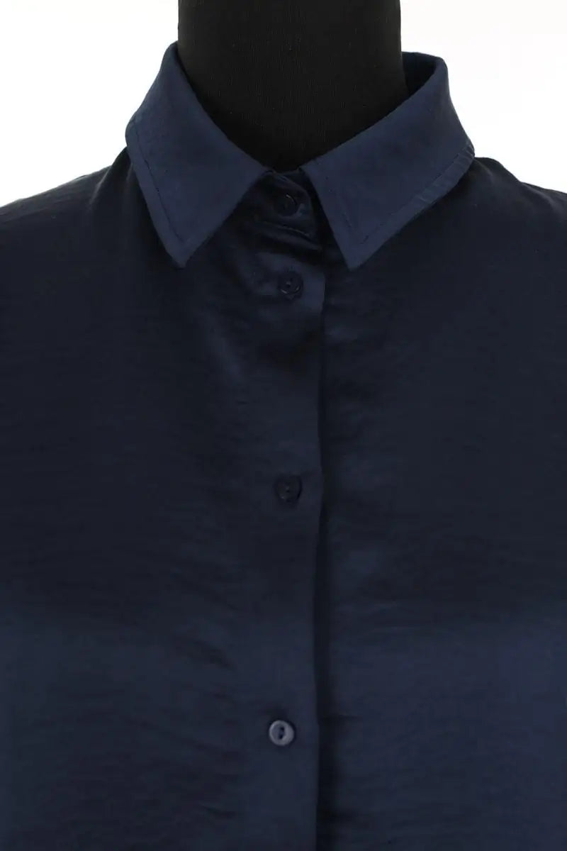 Chemise Noo Bleu en Polyester