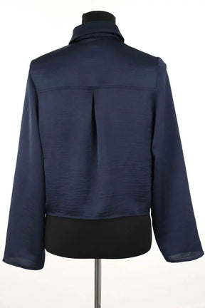 Chemise Noo Bleu en Polyester