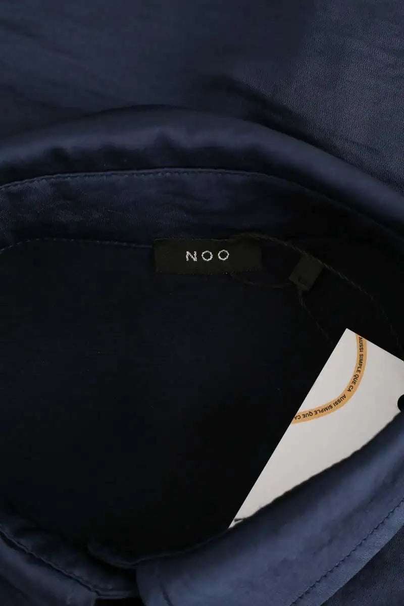 Chemise Noo Bleu en Polyester