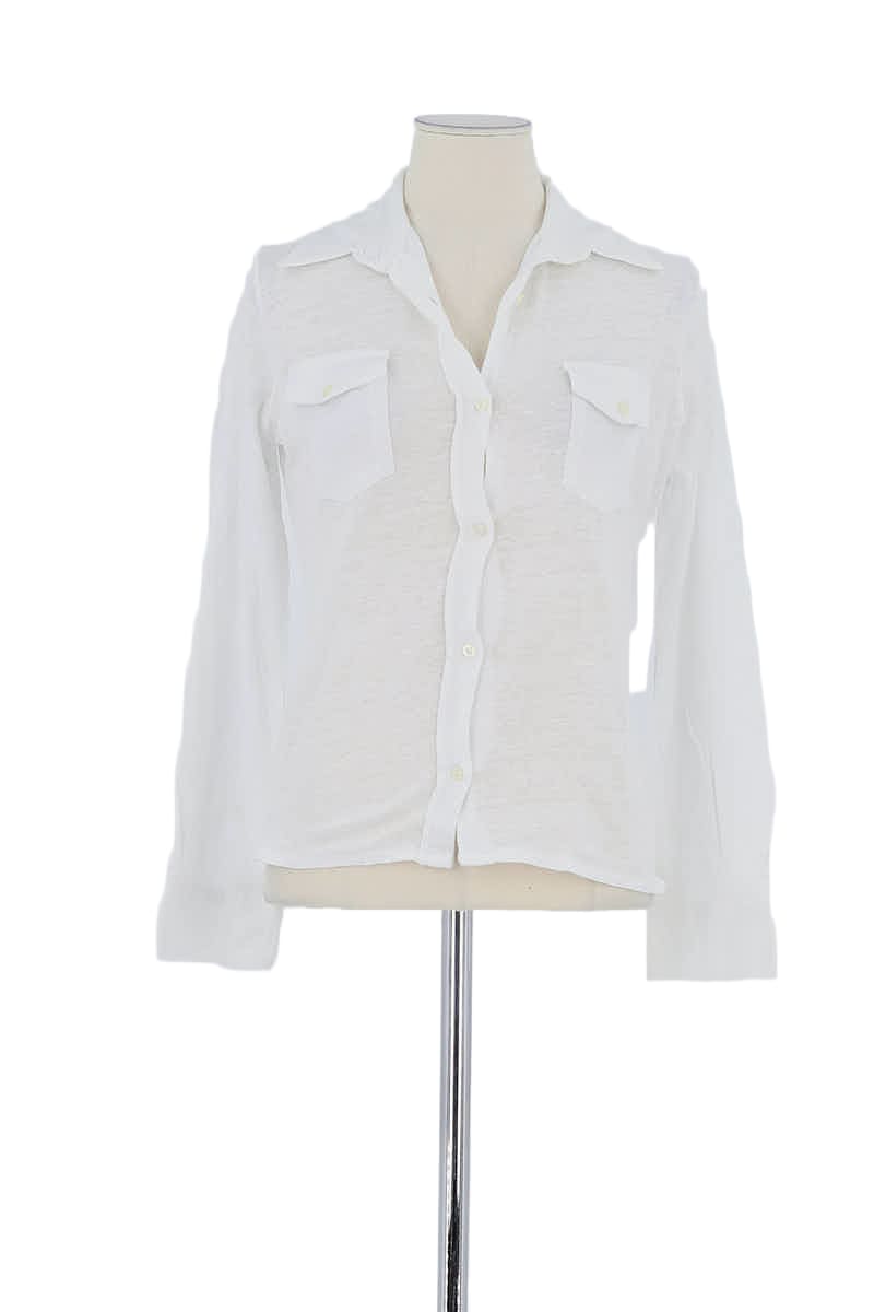 Chemise Notshy Blanc en Lin, taille S - Seconde Main