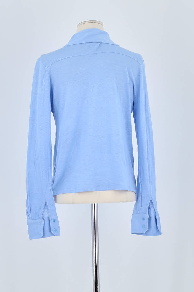 Chemise Notshy Bleu en Lin