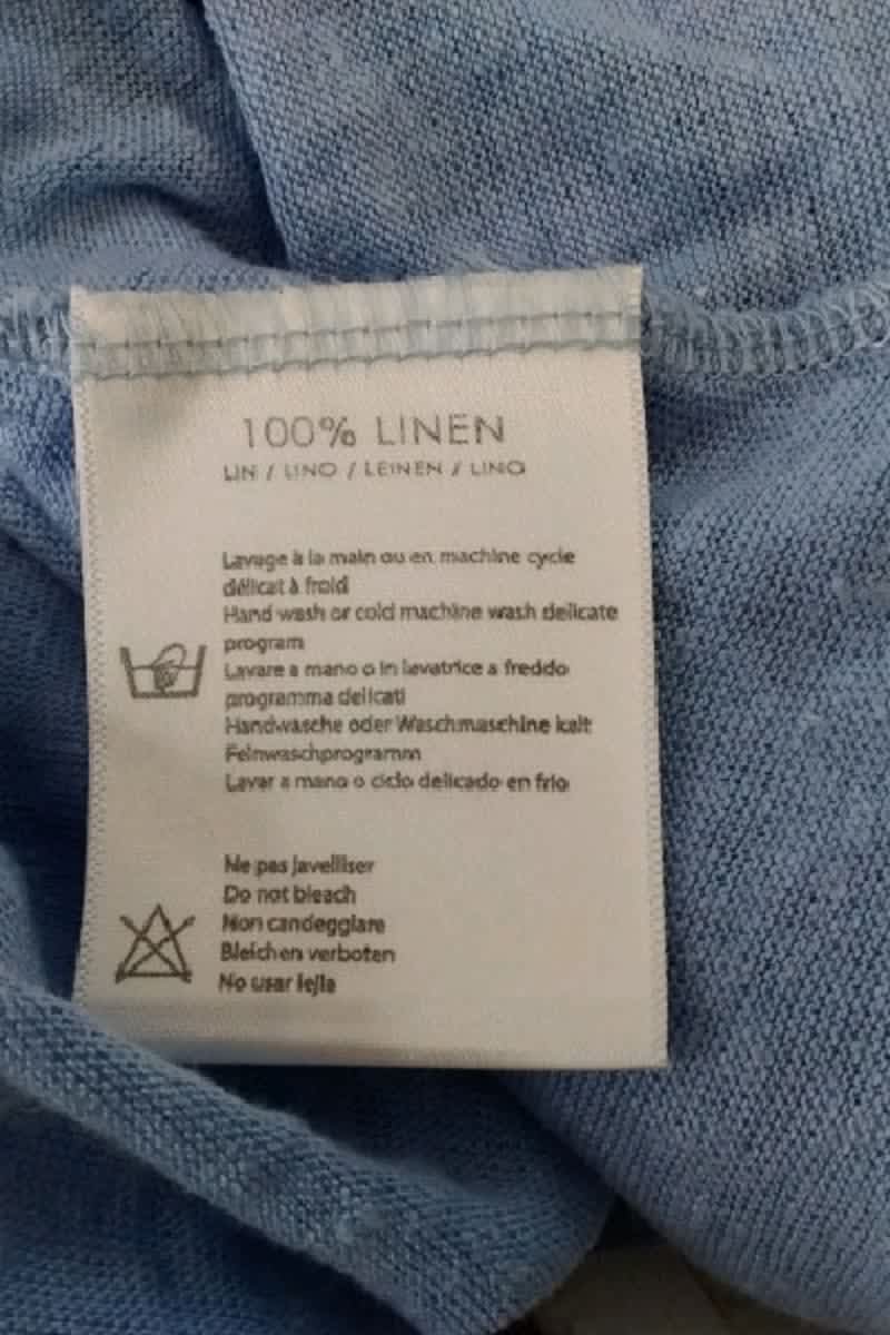 Chemise Notshy Bleu en Lin