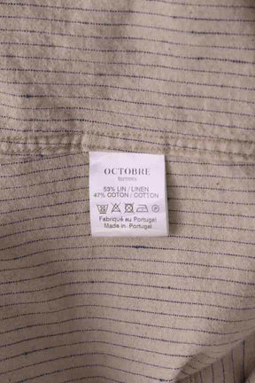 Chemise Octobre Beige en Lin