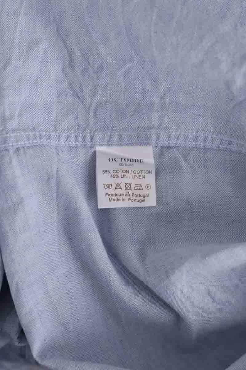 Chemise Octobre Bleu en Coton