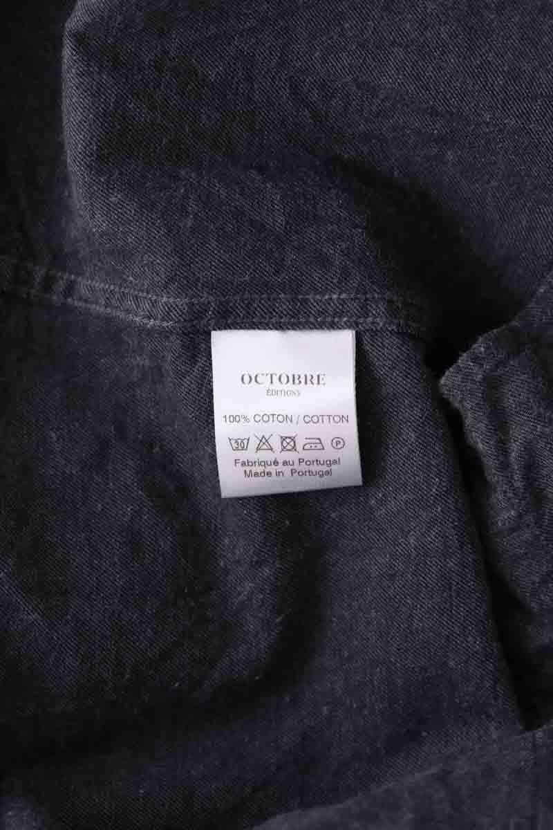 Chemise Octobre Gris en Coton