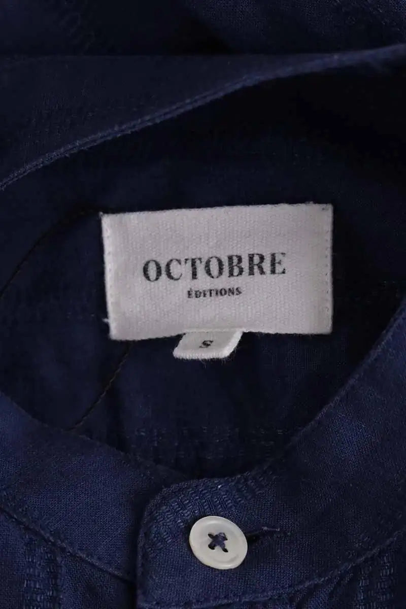 Chemise Octobre Marine en Coton