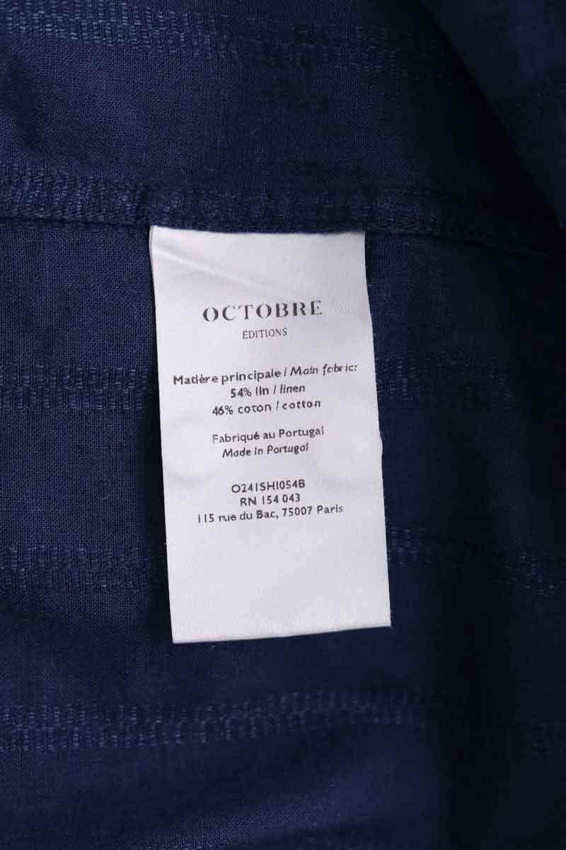 Chemise Octobre Marine en Coton