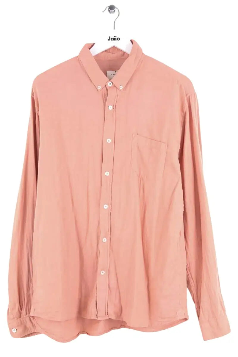 Chemise Octobre Orange en Coton, taille XXL - Seconde Main