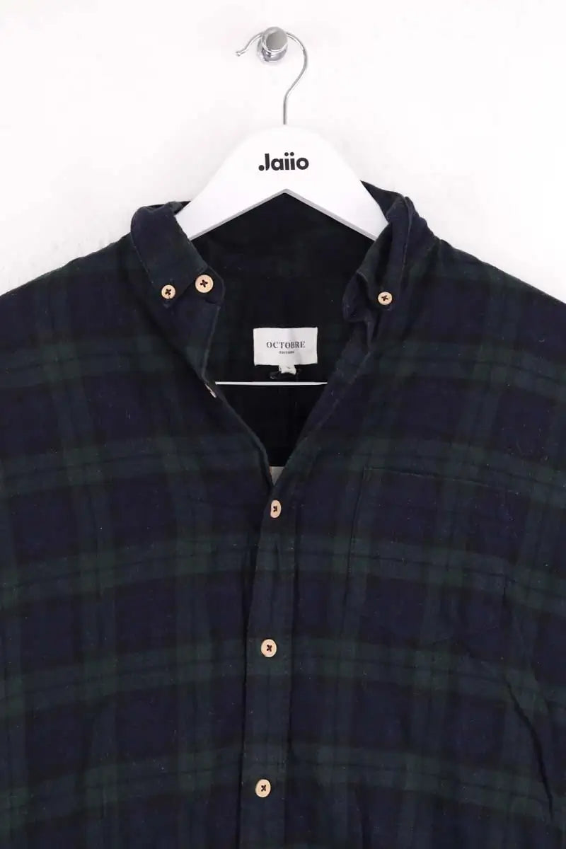 Chemise Octobre Vert en Coton