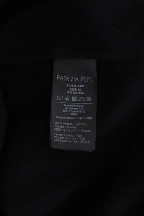 Chemise Patrizia Pepe Noir en Viscose