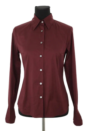 Chemise Paul & Joe Bordeaux en Coton, taille S - Seconde Main