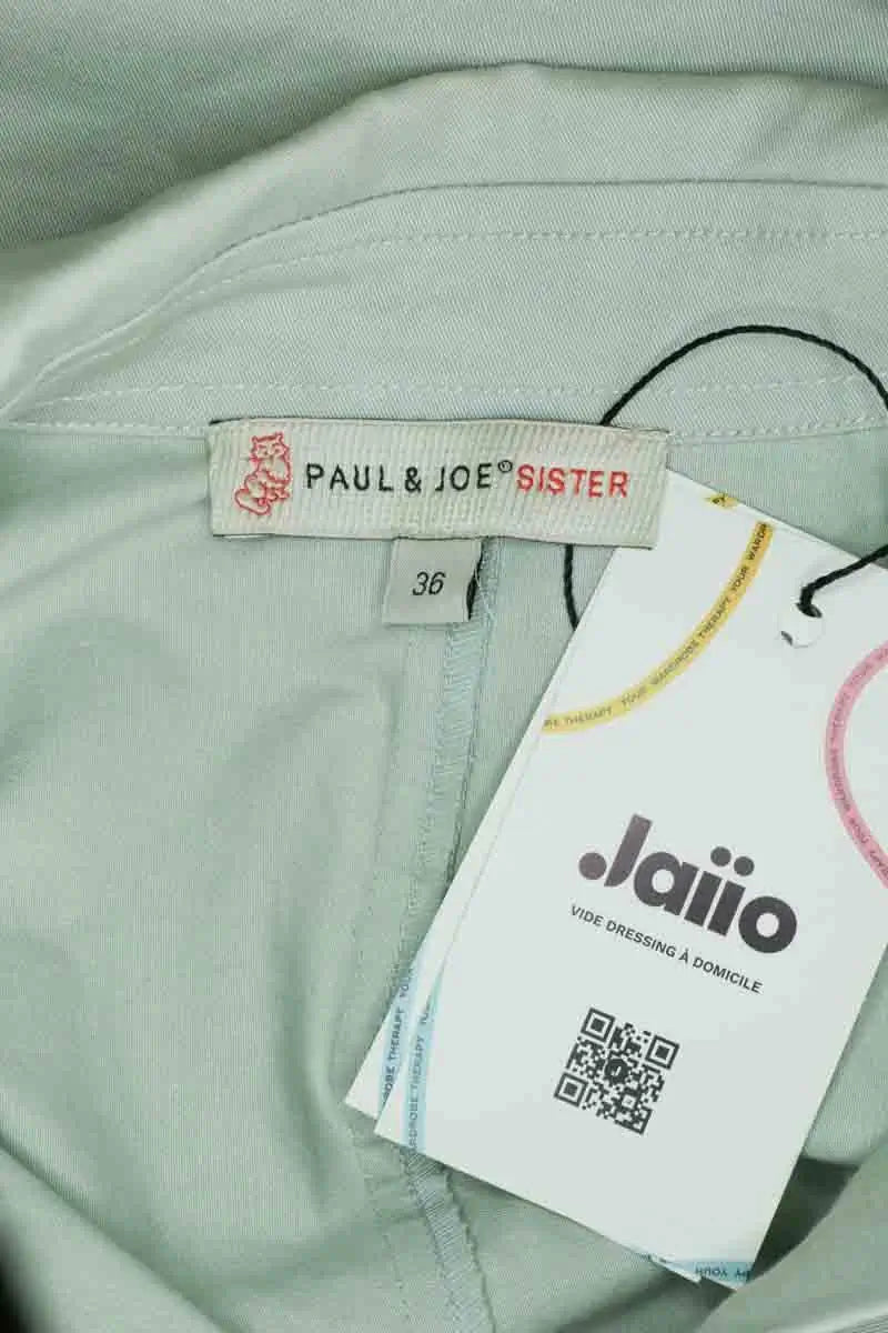 Chemise Paul & Joe Vert en Coton