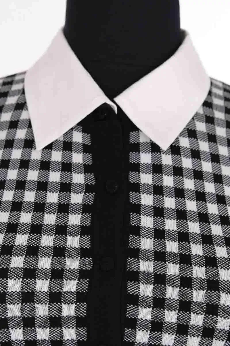 Chemise Paule Ka Noir en Synthétique