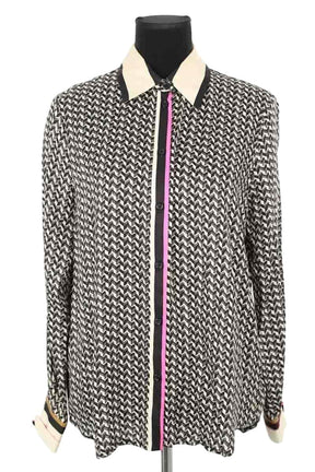 Chemise Pinko Beige en Viscose, taille M - Seconde Main