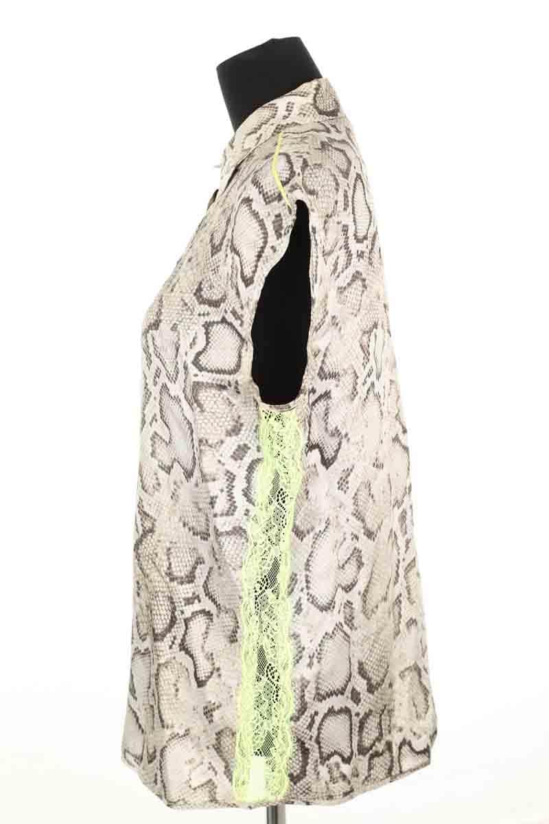 Chemise Pinko Beige en Viscose