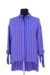 Chemise Pinko Bleu en Viscose, taille XS - Seconde Main