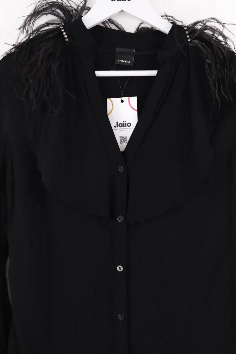 Chemise Pinko Noir en Viscose
