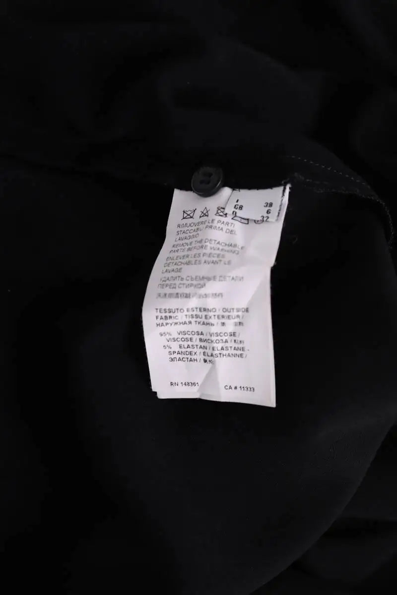 Chemise Pinko Noir en Viscose