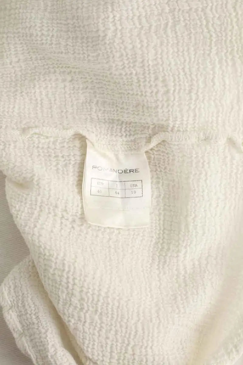Chemise Pomandère Blanc en Coton