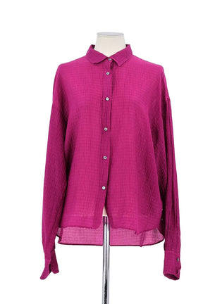 Chemise Pomandère Rose en Coton, taille L - Seconde Main
