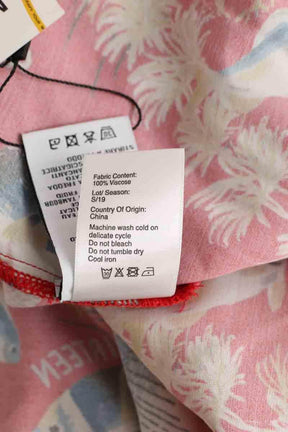 Chemise R13 Rouge en Viscose