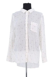 Chemise Rails Blanc en Lin, taille S - Seconde Main