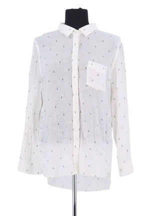 Chemise Rails Blanc en Lin, taille S - Seconde Main