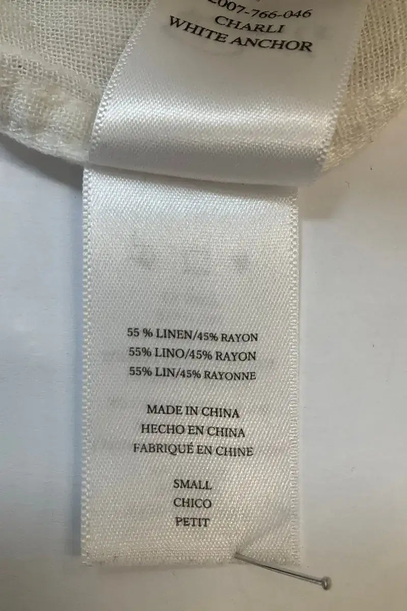 Chemise Rails Blanc en Lin