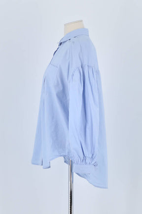 Chemise Rails Bleu en Coton