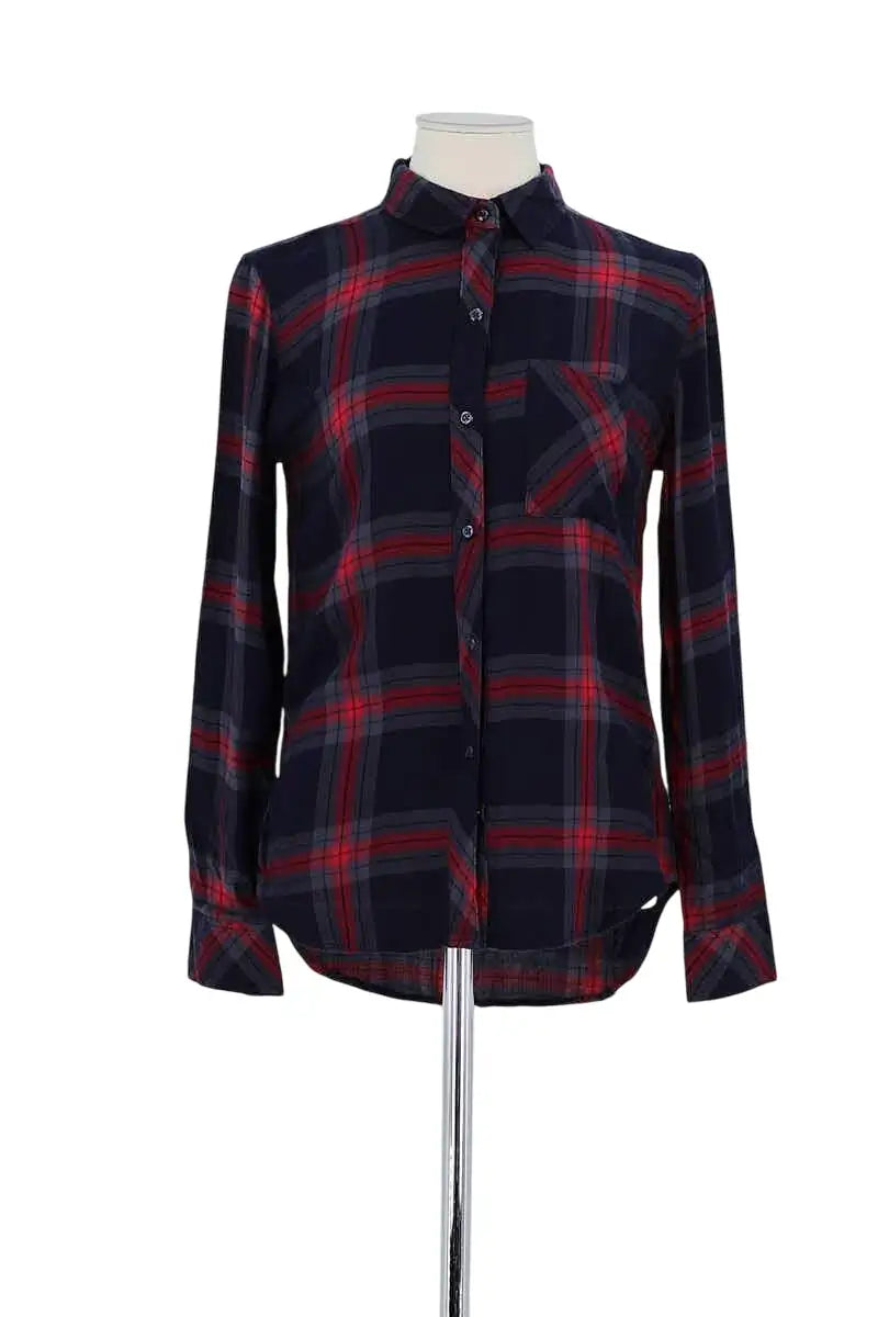 Chemise Rails Bleu en Coton, taille XS - Seconde Main