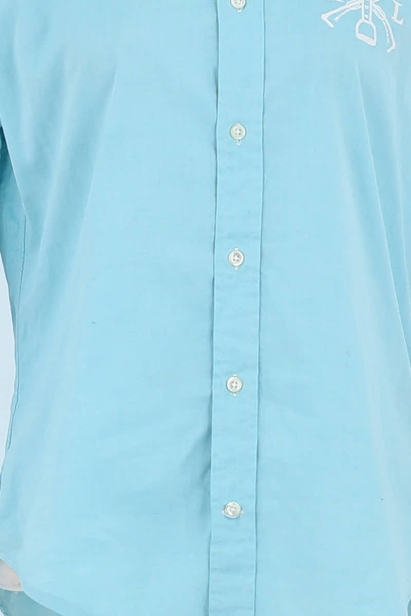 Chemise Ralph Lauren Bleu en Coton