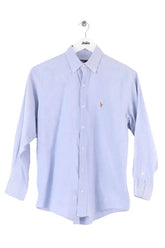 Chemise Ralph Lauren Bleu en Coton, taille M - Seconde Main