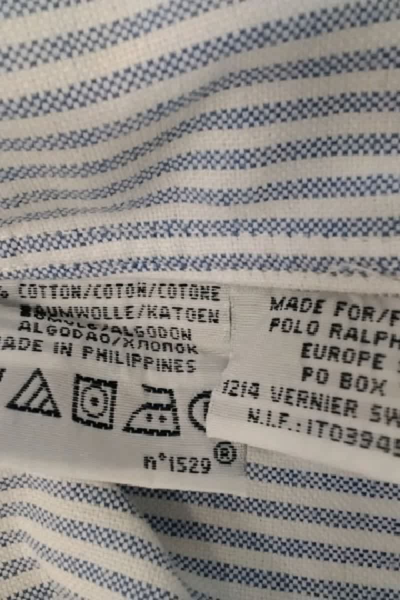 Chemise Ralph Lauren Bleu en Coton