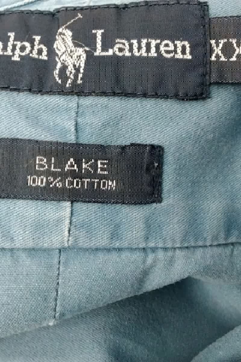 Chemise Ralph Lauren Bleu en Coton